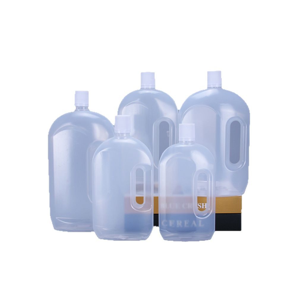 Wholesale Customization 750ml1000ml1200ml1800ml2000ml Transparent Plastic Empty Large Capacity Hand Sanitizer Oil Cleaner Bottle
