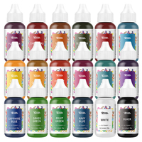 Vente Flash Prix de Gros 28 Couleurs Colorant Alimentaire Comestible Liquide Liposoluble Qualité Alimentaire 30g pour Gâteau Chocolat Œuf de Pâques DIY