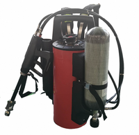 Extincteur à air comprimé en acier inoxydable, équipement de lutte contre l'incendie CAFS, sac à dos pour lutte contre l'incendie, pour les incendies de classe A et B