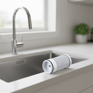 Filtro de Grifo con Bloque de Carbón de 5 Capas, Cartucho de Repuesto de Alta Eficiencia, Filtro de Agua Doméstico Modelo D0100X3W5VT - Product Image 2