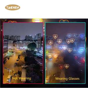 แว่นตาปาร์ตี้รูปหัวใจ YACHEN แว่นตาปาร์ตี้เอฟเฟกต์รูปหัวใจ สำหรับงานปาร์ตี้สละโสด ของขวัญวันวาเลนไทน์ - Product Image 2