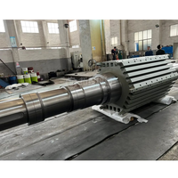 Arbre de générateur moteur en acier forgé de haute précision personnalisé TOTEM pour générateur de turbine à vapeur