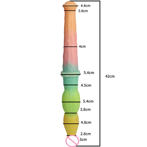 Bán Buôn Đôi Kích Thước Lớn LUUK-7034 Double-Head Phần Trên Ngựa Phallus Dưới Nửa Con Chó Phallus Dildo Panis Cho Lesbian - Product Image 6