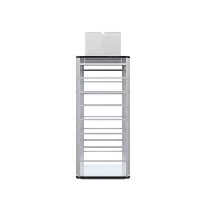 Tự làm cửa hàng đồ đạc sơn móng tay sắt giá sàn tùy chỉnh xoay xoay đồ trang sức hiển thị đứng cho earing - Product Image 5