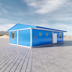 Maison conteneur préfabriquée à assembler facilement pour gymnase, appartement, <span class=keywords><strong>villa</strong></span>, dortoir, hôtel, bureau, camp - Product Image 2