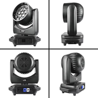 Projecteur à tête mobile 19x15W, Projecteur mural, Projecteur LED de scène