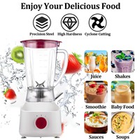 Harga Grosir Mixer Makanan Kapasitas 1.5L 3 in 1 Penggiling Blender untuk Penggunaan Dapur Rumah