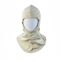 Housse de casque ignifuge, masque facial résistant au feu, combinaison de protection contre les vapeurs en aramide épaissi isolant haute température de niveau A