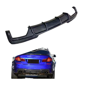 Difusor Trasero de Parachoques de Fibra de Carbono Modelo <span class=keywords><strong>V</strong></span> de Ajuste Perfecto para BMW Serie 5 F10 2008-16 - Product Image 2