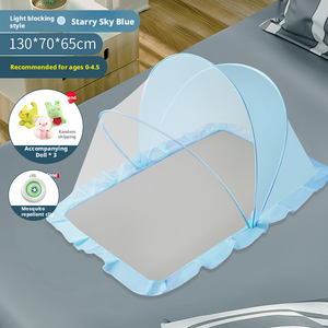 Mosquitera portátil plegable <span class=keywords><strong>de</strong></span> lana/seda 400TC para cuna <span class=keywords><strong>de</strong></span> bebé, diseño <span class=keywords><strong>de</strong></span> animales, personalizable, para verano 2026 - Product Image 4