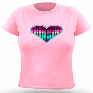 2019 Navidad carnaval fiesta noche Club sonido activado camisa <span class=keywords><strong>El</strong></span> intermitente Led T camisa - Product Image 5