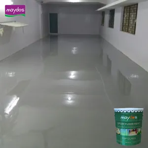 Maydos fábrica industrial hogar piso epoxi recubrimiento resina pintura transparente para hormigón azulejo cemento