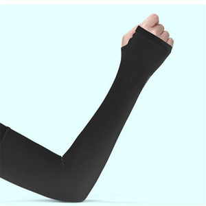 Nouveaux Gants Longs de Protection UV pour Main et Bras, Manchons en Soie Glacée Anti-Soleil pour Femmes, Sports de Plein Air, Demi-Doigts - Product Image 3