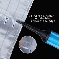 Sac en plastique d'emballage de bulle d'air gonflable de Hongdali sac en gros de colonne d'air d'enveloppe de coussin d'air fait de PE PA pour la cartouche de toner