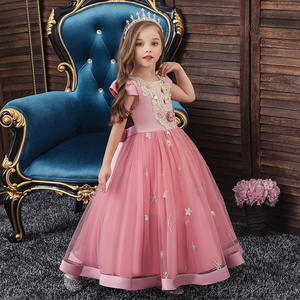 Nuevo Vestido de Princesa para Niñas, Falda Larga y Esponjosa con Flores, para Presentaciones de Piano y Espectáculos Infantiles - Product Image 4