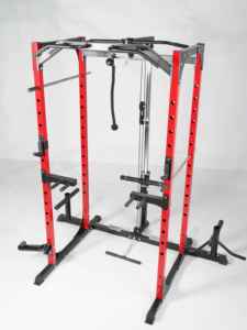 IUNNDS OEM - Soporte para Sentadillas y Máquina Smith de Metal Rojo - Equipo de Fitness Integral Enfocado en Bíceps para Uso Doméstico/Comercial Universal - Product Image 2