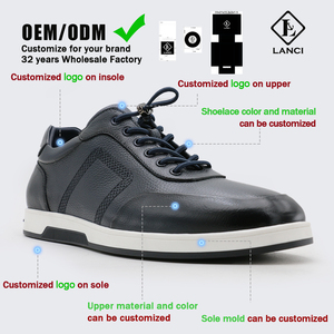 Fabricants de chaussures personnalisées LANCI, chaussures de luxe pour hommes, baskets personnalisées, baskets de créateurs de luxe pour hommes - Product Image 6