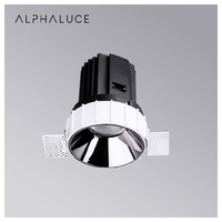 Spot LED COB rond 24V blanc, CRI élevé, faisceau 60°, trou 5cm, 95.5, faible MOQ, downlight encastré avec découpe de 65 mm