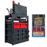 Presse à balles automatique haute vitesse pour plastique, bouteilles PET, déchets de papier et carton – Compacteur hydraulique vertical
