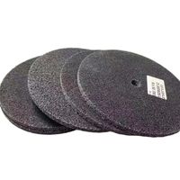 Disque abrasif OEM Exl Unitized 115 mm/100 mm en nylon non tissé 8A Med 3X1/4X1/4, dureté moyenne, épaisseur 25 mm, pour ébavurage et polissage