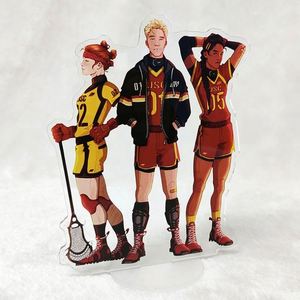 Support publicitaire créatif en acrylique transparent personnalisé pour anime, impression double face, créez votre propre design, artisanat en plastique - Product Image 5