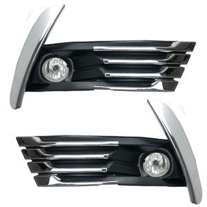 Luces antiniebla delanteras para TOYOTA <span class=keywords><strong>COROLLA</strong></span> (TIPO ASIA) 2017 2018 2019 2020 <span class=keywords><strong>2021</strong></span> con cubierta cromada - Product Image 1