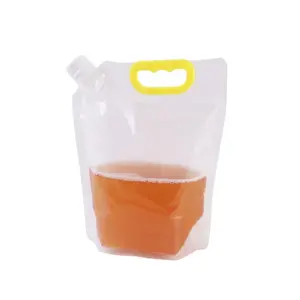 Zhongfei kustom 1 galon semprot saku tas minuman bir tas dengan nosel portabel wadah air plastik kantong semprot 1,5l/2.5L/5L