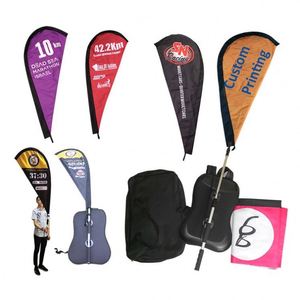 Custom Printing Banner Outdoor Advertising Running Teardrop Backpack Flag and Banner - Product Image 1