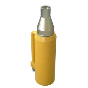 Vérin hydraulique bibo pour tension de câbles PC précontraints, avec poignée orange compacte, pour monofils - Product Image 1
