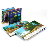 Impresión de libros infantiles de tapa blanda para colorear, servicios de publicación baratos personalizados
