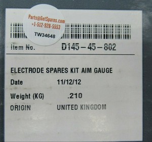 1 Kit de Repuestos de Electrodos D145-45-802 para PLC, Nuevo y Original, Aim Gau para PLC, Nuevo y Original, Spot PLC C - Product Image 2