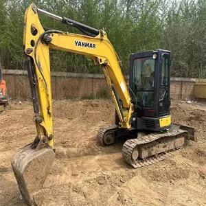 2021 Hot Sell Japanese Yanmar YANMAR55 VIO55 VIO50 VIO40 5 Tons Used Hydraulic Mini 5ton Excavators For Farming