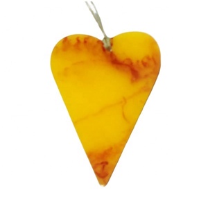 Nouveau Style de résine en forme de cœur large article suspendu de noël décoration de la maison ornements en résine pour les affaires mariage anniversaire espace cadeau - Product Image 3