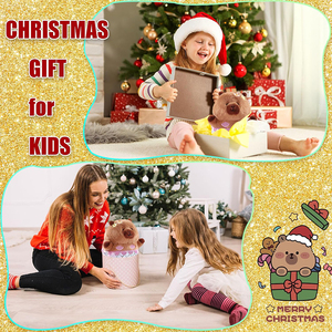 U443 Nouvelle Arrivée Mignon Capybara En Peluche Animal En Peluche Transformer En Sirène Poupée Petite Sirène En Peluche Jouets Cadeaux pour Enfants - Product Image 4