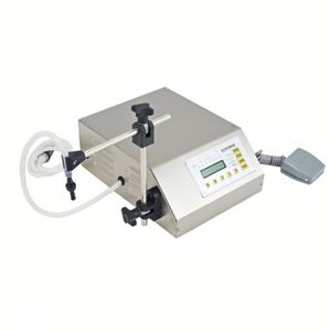 Máquina de Llenado de Líquidos para Botellas de Vidrio y Plástico, Semiautomática/Manual, a Pequeña Escala, para Miel, Agua, Cerveza, Aceite, Perfume, Alcohol, Leche - Product Image 2