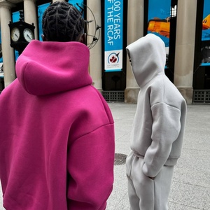 Conjunto Deportivo Personalizado para Hombre, Fabricación de Sudaderas Holgadas de Gran Tamaño 100% Algodón, Sudadera con Capucha de Diseñador, Conjuntos Deportivos Esenciales <span class=keywords><strong>PSG</strong></span> - Product Image 4