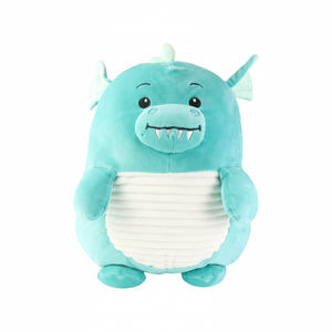 Peluche Dino Blu Super Morbido da 15 Pollici, Stile Moderno, Stampa Digitale, Regali all'Ingrosso, NYFY-1233, MOQ 100, Prodotto in Cina - Product Image 2