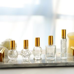 Bán Buôn Giá Rẻ Nước Hoa Refill Chai Nước Hoa Hình Dạng Tùy Chỉnh Logo Mini Chai Container Rỗng Chai Nước Hoa Cầm Tay - Product Image 1