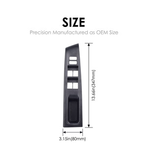 Right Front <b>Window</b> Switch <b>Panel</b> Trim For Toyota Vitz 10-14 Plastic Door Trim Kit 74231-52630-C0 - Product Image 2