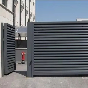 Chất lượng cao Điện Cổng điều khiển từ xa bên ngoài nhôm trượt cổng biệt thự tự động điện đường lái xe cổng - Product Image 1