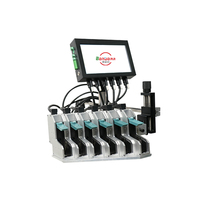 Impresora TIJ, Máquina de Codificación Industrial para Piezas Metálicas, Mascarillas, Huevos, Películas para Automóviles, Fecha de Caducidad, Lote, Código de Barras, Código QR, Impresión de Logotipos