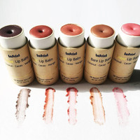 Emballages cylindriques en papier kraft personnalisés pour baume à lèvres et stick de blush 100% durables pour les cosmétiques déodorants