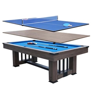 Tavolo da biliardo 3 in 1 in stile <span class=keywords><strong>roma</strong></span> di alta qualità/ping pong/tavola da pranzo in vendita - Product Image 1