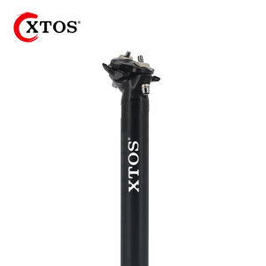 Tija de sillín de aleación de aluminio para bicicleta de montaña XTOS, sillín Shimano de absorción de impactos - Product Image 5