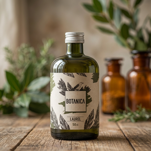 BOTANICA-ALLORO Filtered Non-Alcoholic Liquid Extract Laurel Leaves 6 <b>Bottles</b> Box Perfect Companion for White Red Dry Vermouths - Product Image 2
