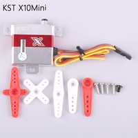 Servomoteur numérique sans noyau à engrenages en acier KST X10 V8.0 X10-MINI V8.0 X10-710 HV pour pièces d'avion RC F3F F3B F3J, planeur et avion à voilure fixe