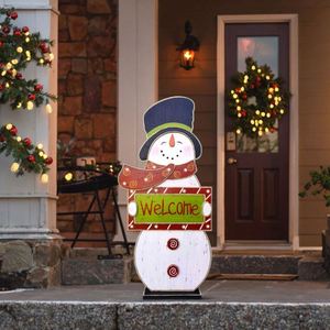 Décoration de Noël Bonhomme de Neige 2025 – Meilleure Vente Décoration de Noël en Bois - Product Image 5