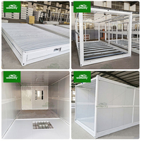 Viviendas Móviles Prefabricadas para Alojamiento en Campamentos, Espacio de Trabajo, Edificios Temporales, Casa Contenedor Plegable, Casa Contenedor Tipo X