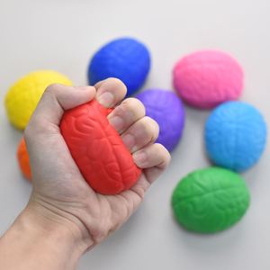 Pelota Antiestrés de Espuma PU con Logotipo Personalizado, Juguete Promocional de Espuma para Aliviar el Estrés, Regalo para Oficina, Escuela, Eventos - Product Image 5