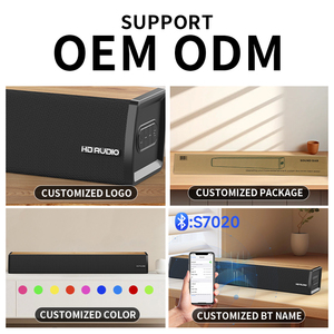 Mybestsound Barre de son Home Cinéma 40W ABS+Métal de Qualité Supérieure avec Télécommande sans Fil BT, ARC/OPT TV, Trois Égaliseurs pour Films et Musique - Product Image 4